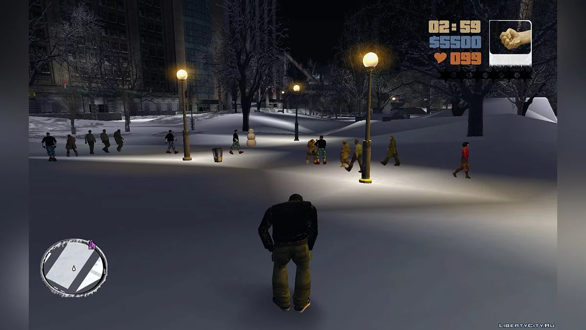 Місто снігу - Snow city v2.0.0 / GTA 3
