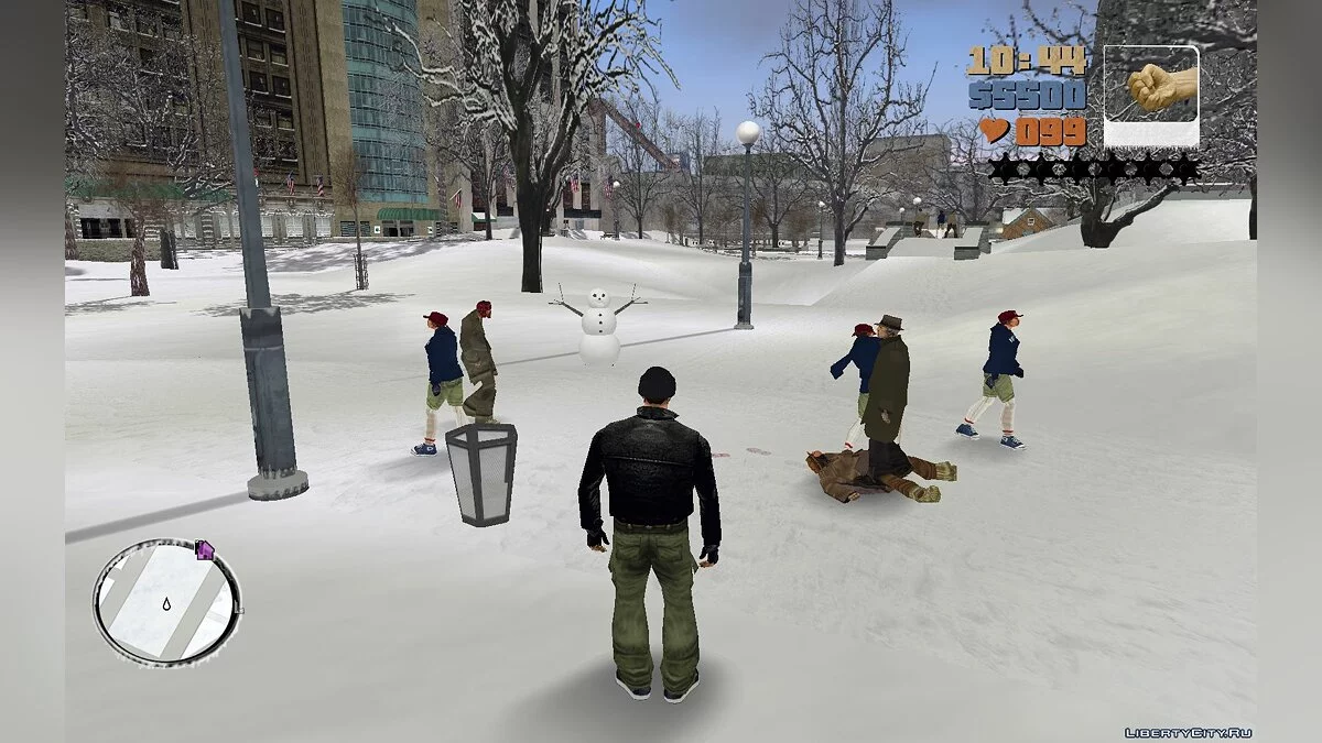Місто снігу - Snow city v2.0.0 / GTA 3