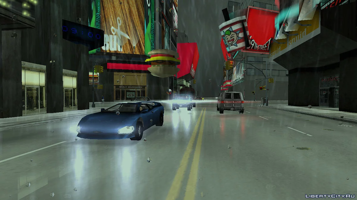 re3 (Grand Theft Auto III معكوس الهندسة) / جي تي إيه 3