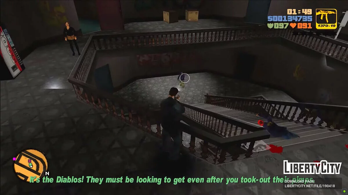 GTA Tightened Thrice v1.80 / جي تي إيه 3