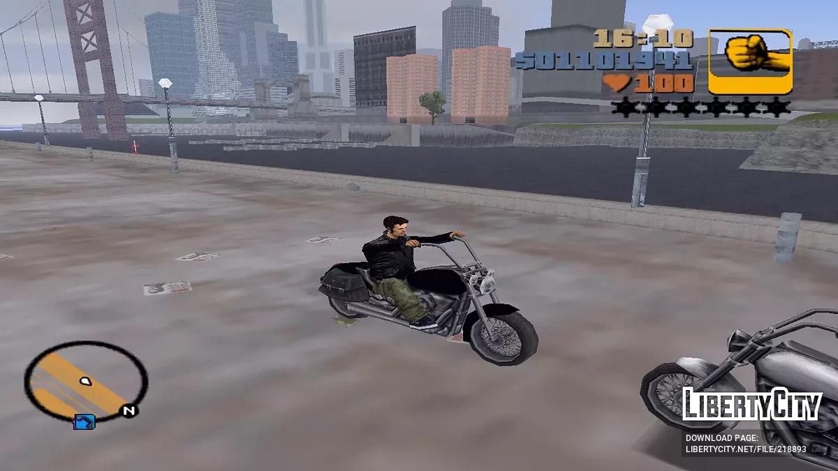 Мотоцикл / GTA 3