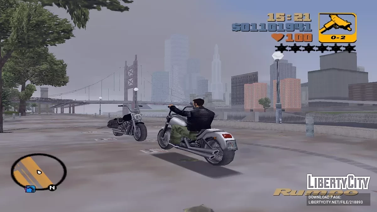 Мотоцикл / GTA 3