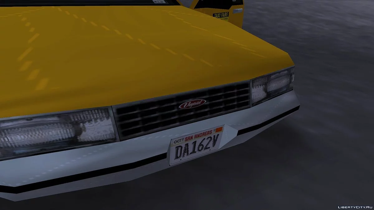 Novas texturas HD para táxi / GTA 3