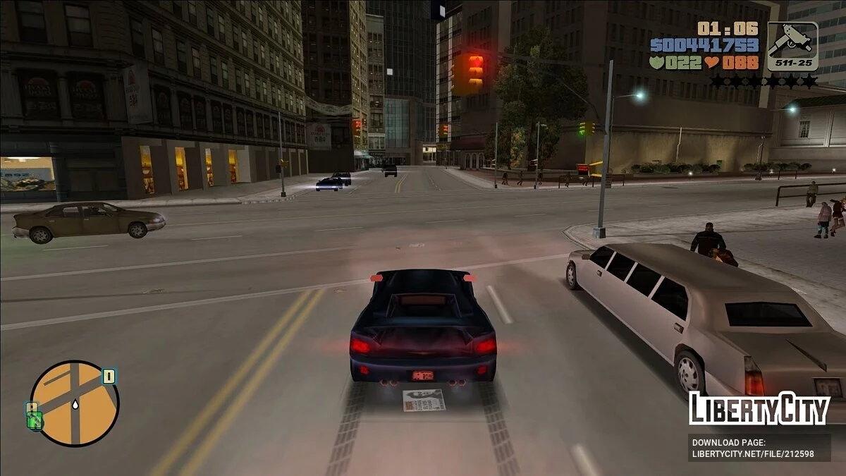 Headlight Correction / GTA 3
