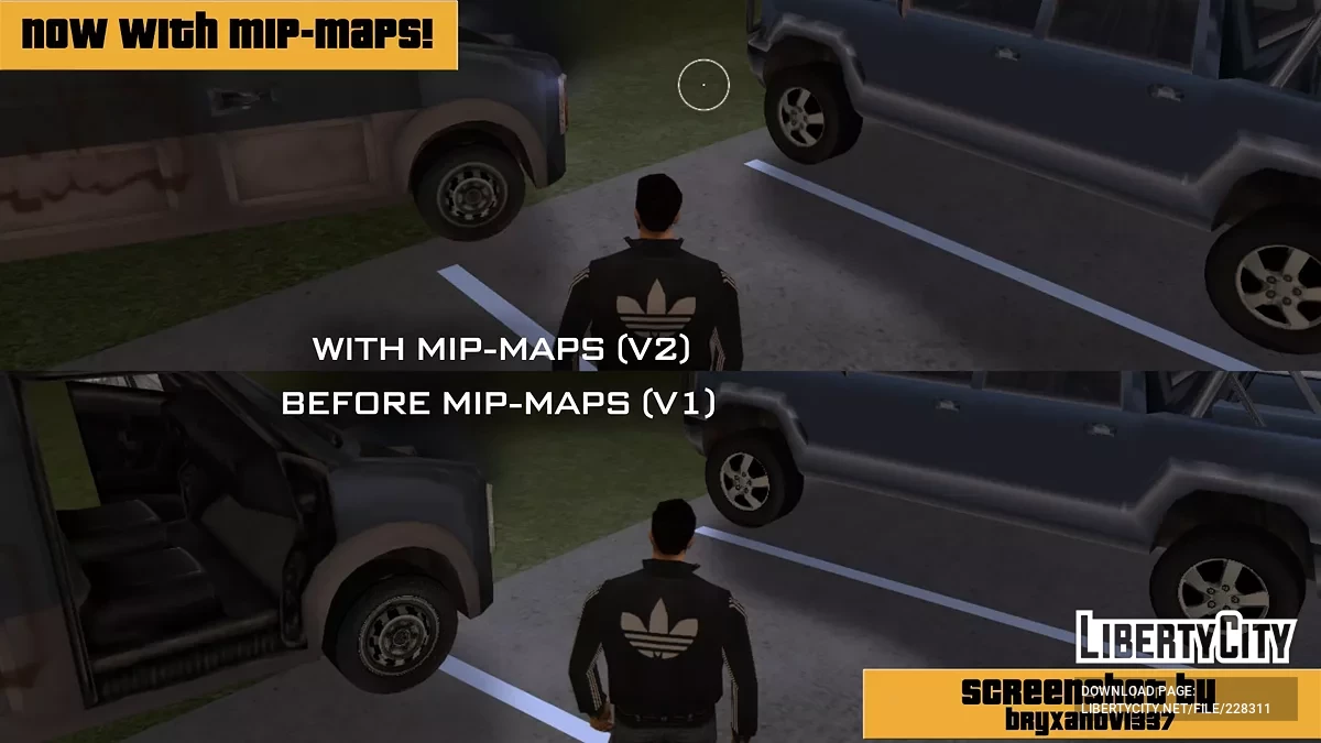 更新轮胎(AI重制) / GTA 3