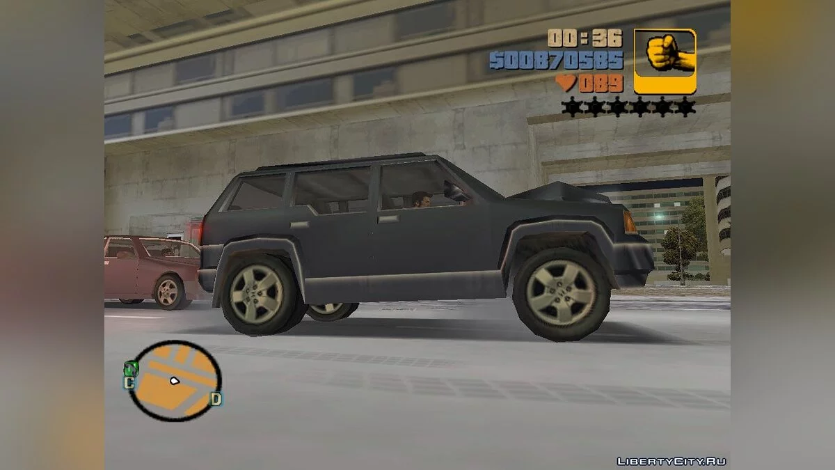 Реалістична фізика та управління авто / GTA 3