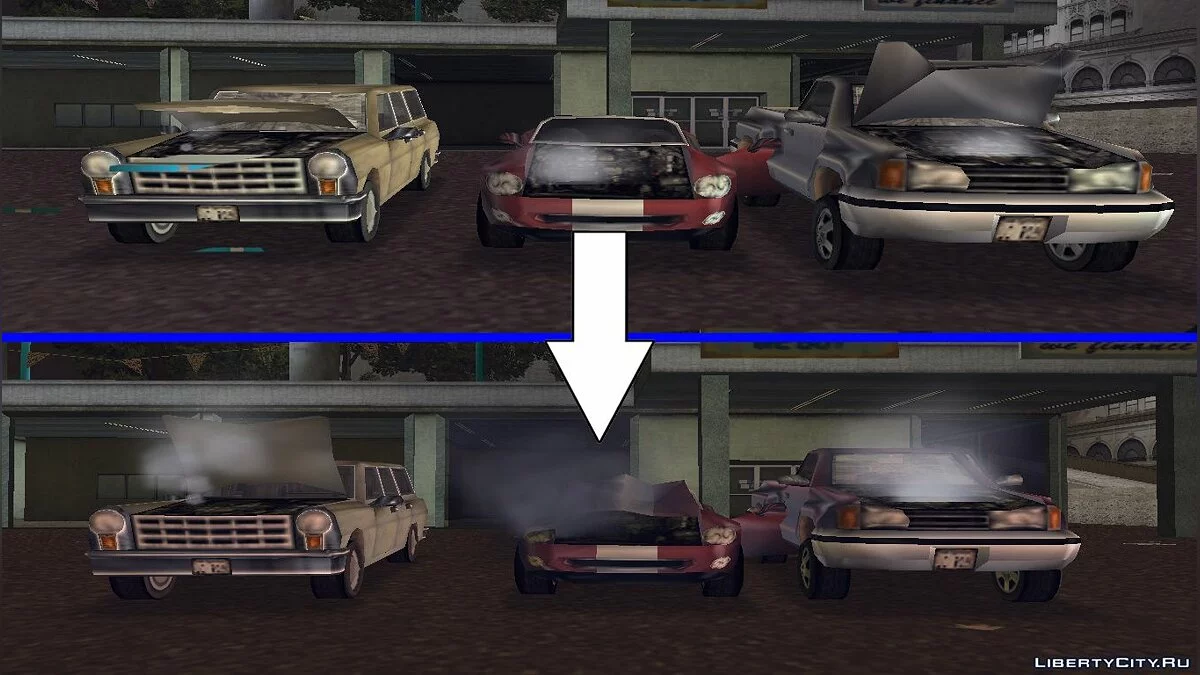 PS2 Particle CFG - Effets améliorés de la version PS2 / GTA 3
