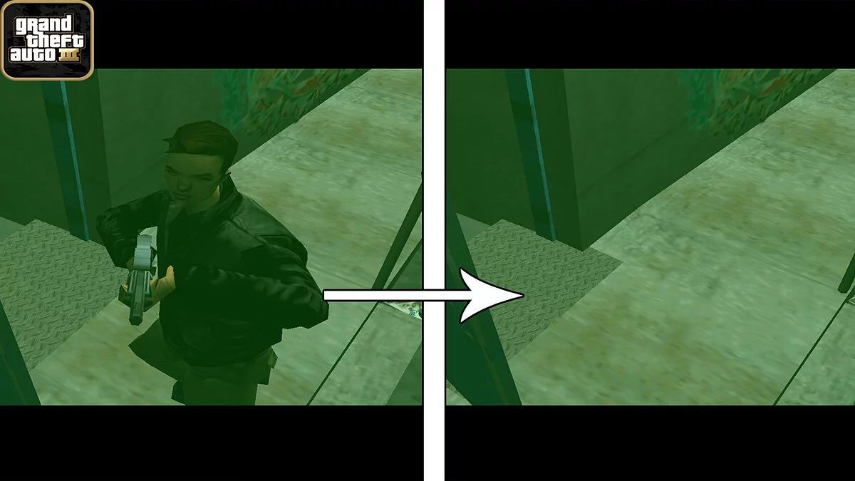Claude invisible / GTA 3