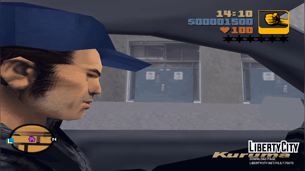 Claude Wears a Cap / GTA 3