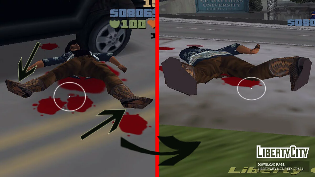 Texturas corregidas para modelos / GTA 3