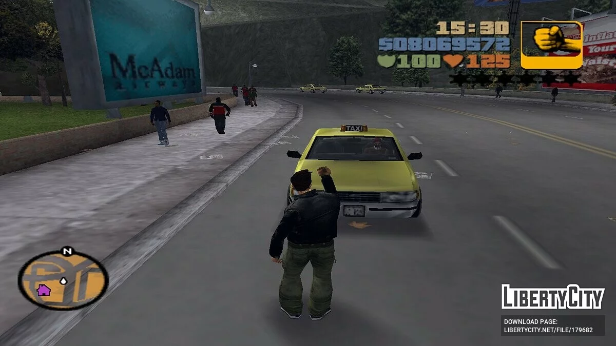 No más dedo medio / GTA 3