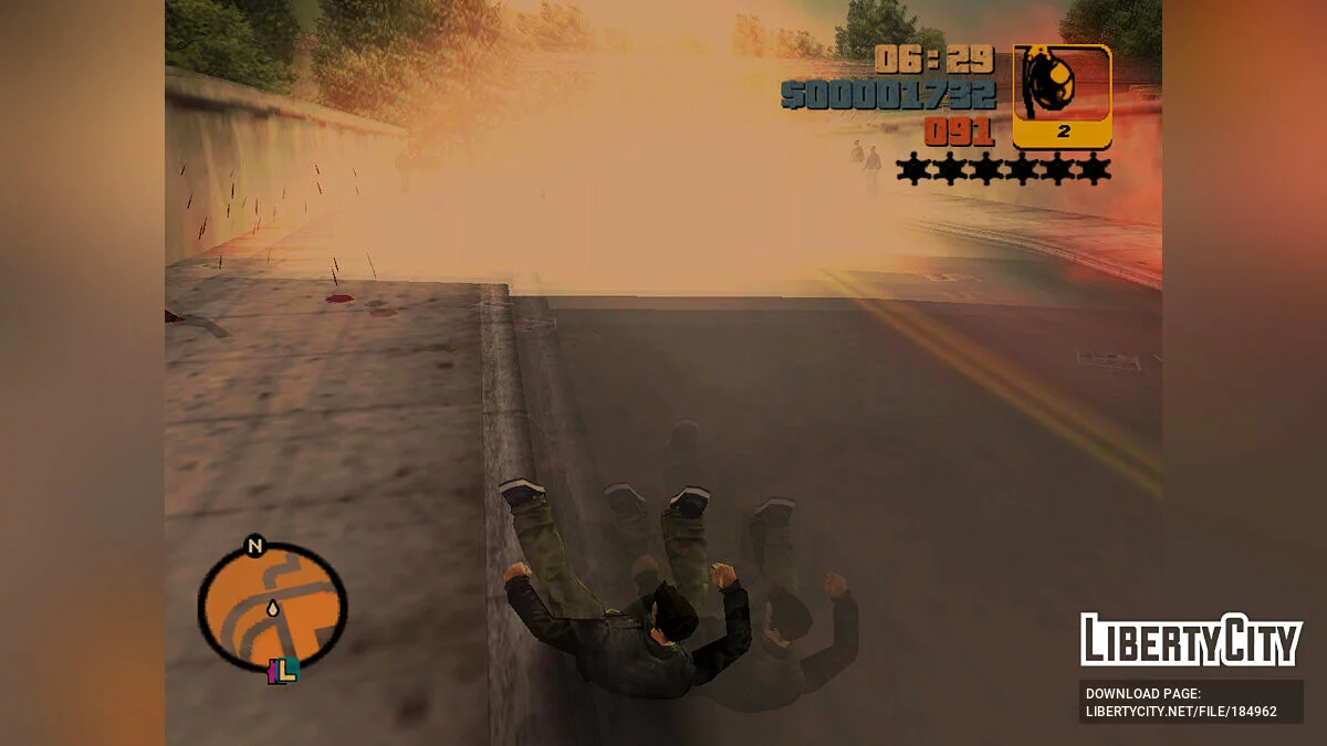 Configuración de granadas actualizada / GTA 3