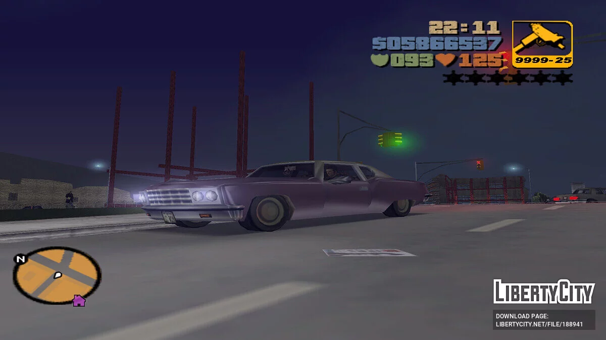Correções e melhorias para carros originais / GTA 3