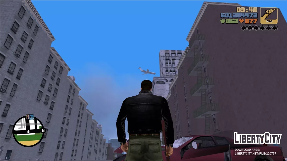 Покращений політ на літаку / GTA 3