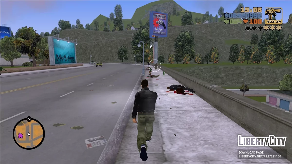 Tir en courant / GTA 3