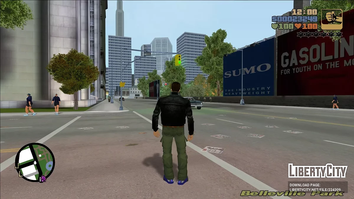 GTA 3 Definitive Edition Timecyc predeterminado (solo clima soleado) / GTA 3