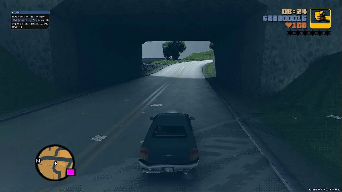RenderHook для GTA 3 (RTX графіка) / GTA 3
