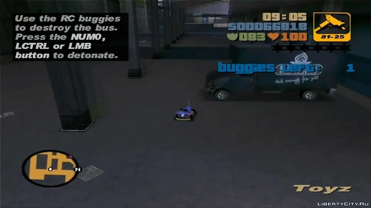 GTA III Darkel's Mission - Blow Up A School Bus / GTA 3
