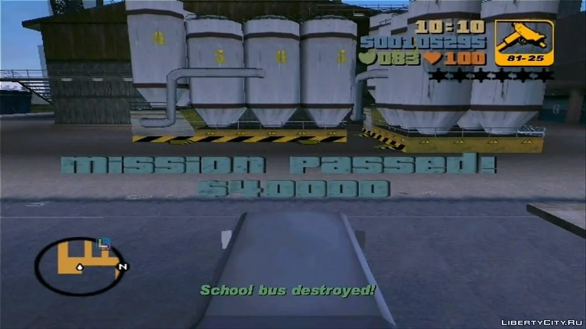 GTA III Darkel's Mission - Blow Up A School Bus / GTA 3