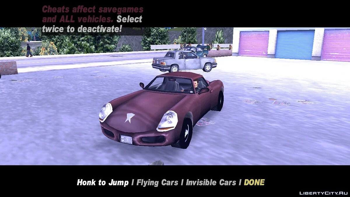 Nouvelles fonctionnalités pour les voitures / GTA 3 (iOS, Android)