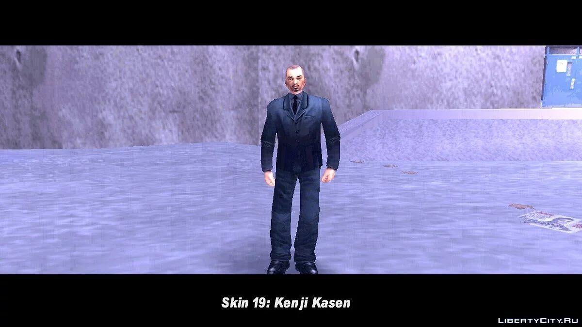 Sélecteur de skins pour GTA III (Android) / GTA 3 (iOS, Android)