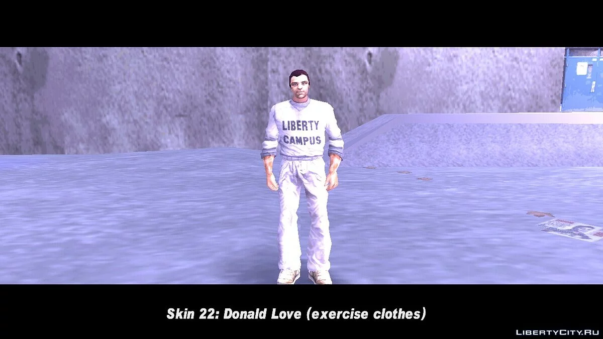 Sélecteur de skins pour GTA III (Android) / GTA 3 (iOS, Android)