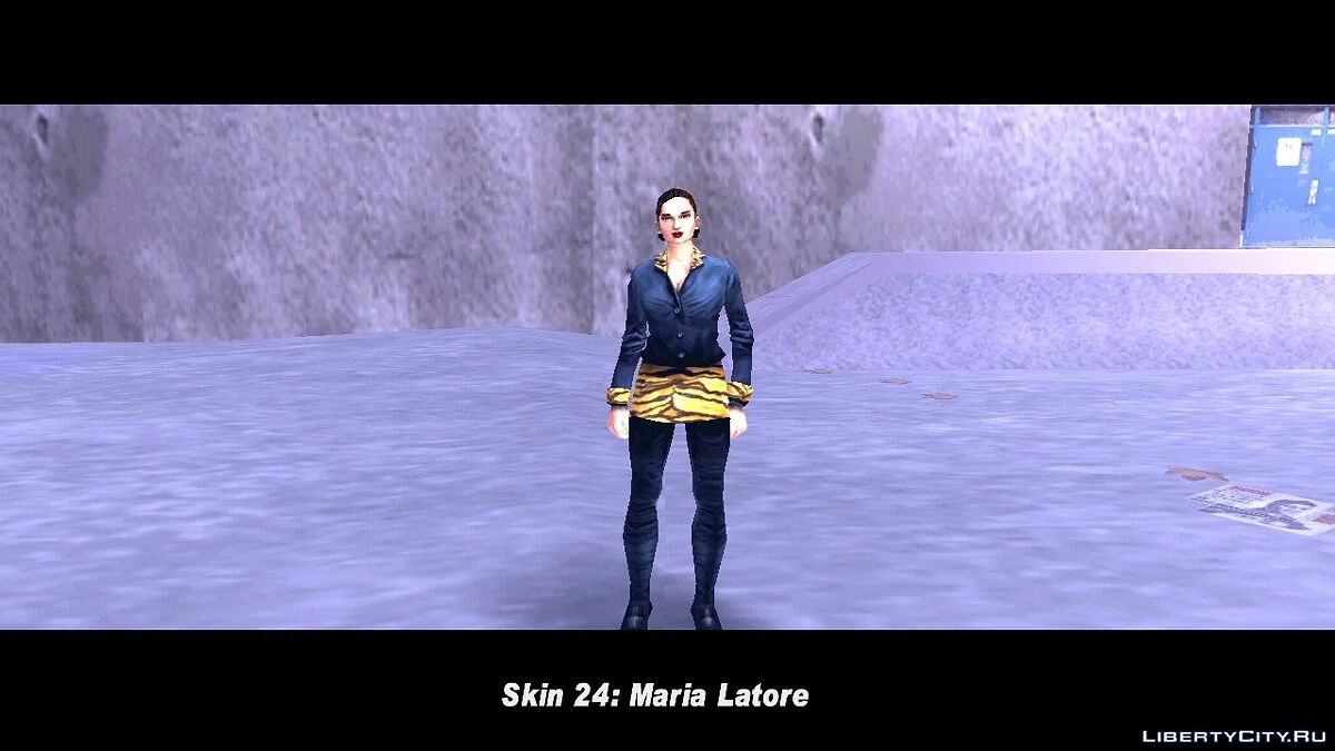 Sélecteur de skins pour GTA III (Android) / GTA 3 (iOS, Android)