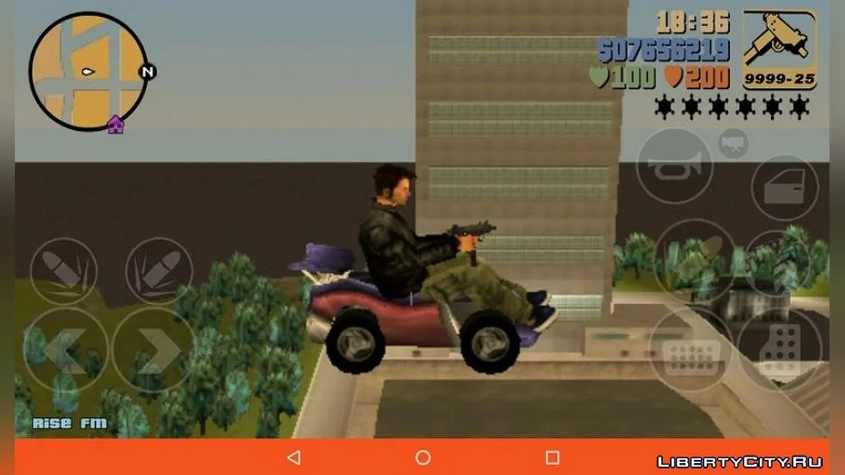 Flying car / GTA 3 (iOS, Android)