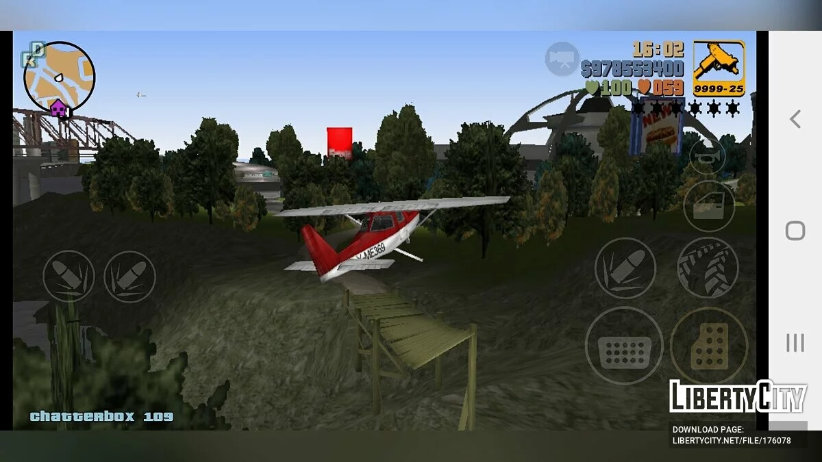 Ability to fly Deaddodo / GTA 3 (iOS, Android)