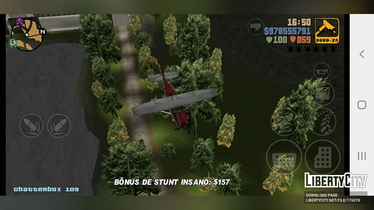 Ability to fly Deaddodo / GTA 3 (iOS, Android)