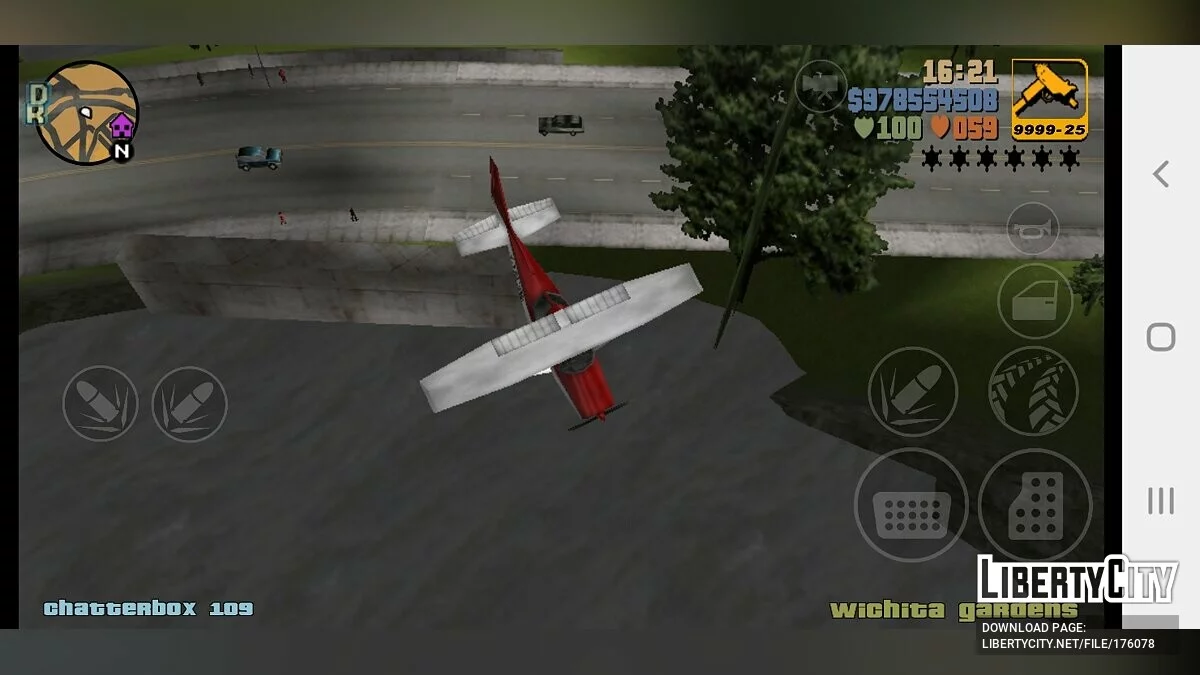 Ability to fly Deaddodo / GTA 3 (iOS, Android)