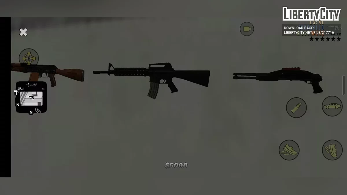 Ulepszony zakup broni / GTA 3 (iOS, Android)