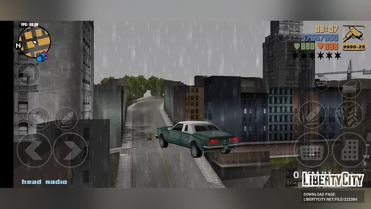 Habilidade de Carro Voador / GTA 3 (iOS, Android)