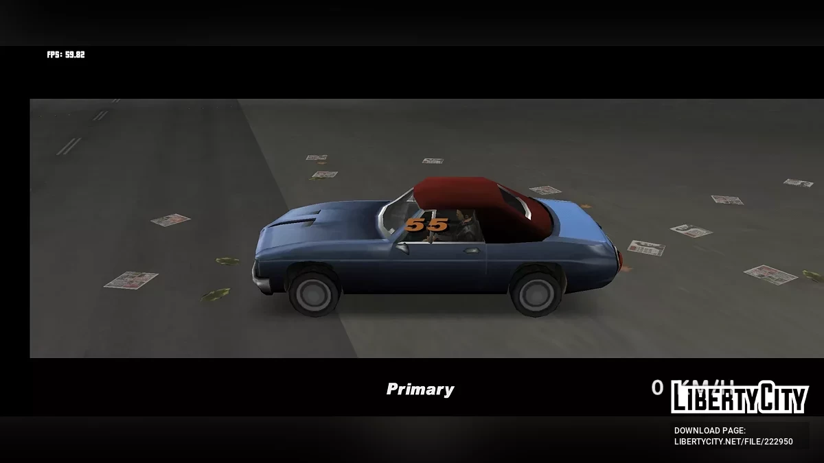 Change Vehicle Color / GTA 3 (iOS, Android)
