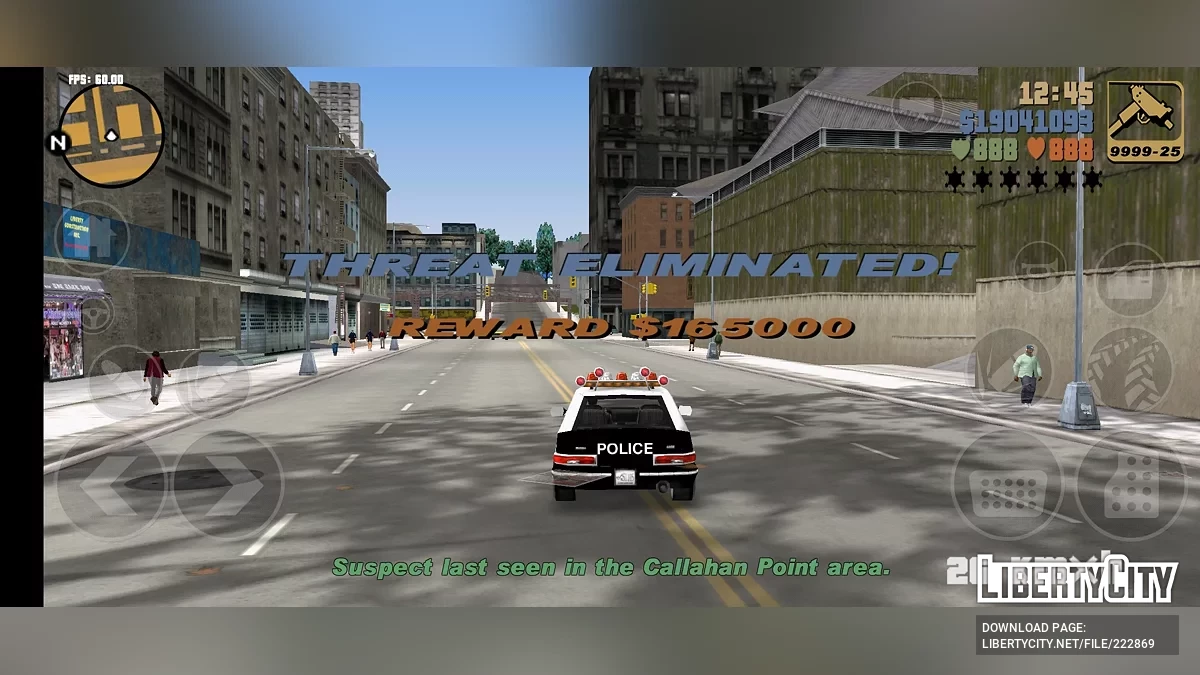 Автоматичне завершення місій Vigilante / GTA 3 (iOS, Android)