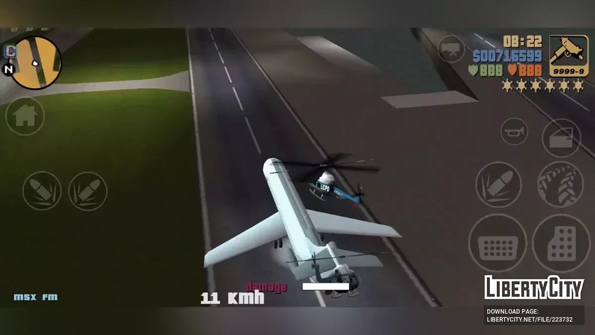 Chopper Mod (Moblie Version) / GTA 3 (iOS, Android)