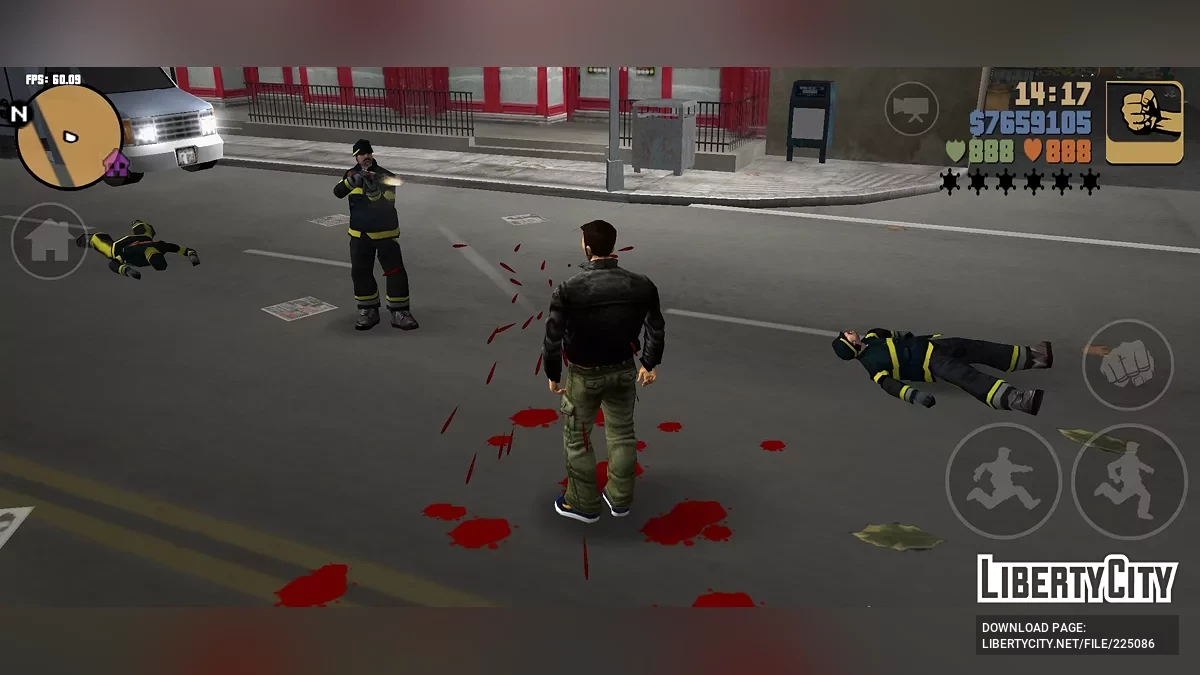 Ped Spawner + Give Weapon / GTA 3 (iOS, Android)
