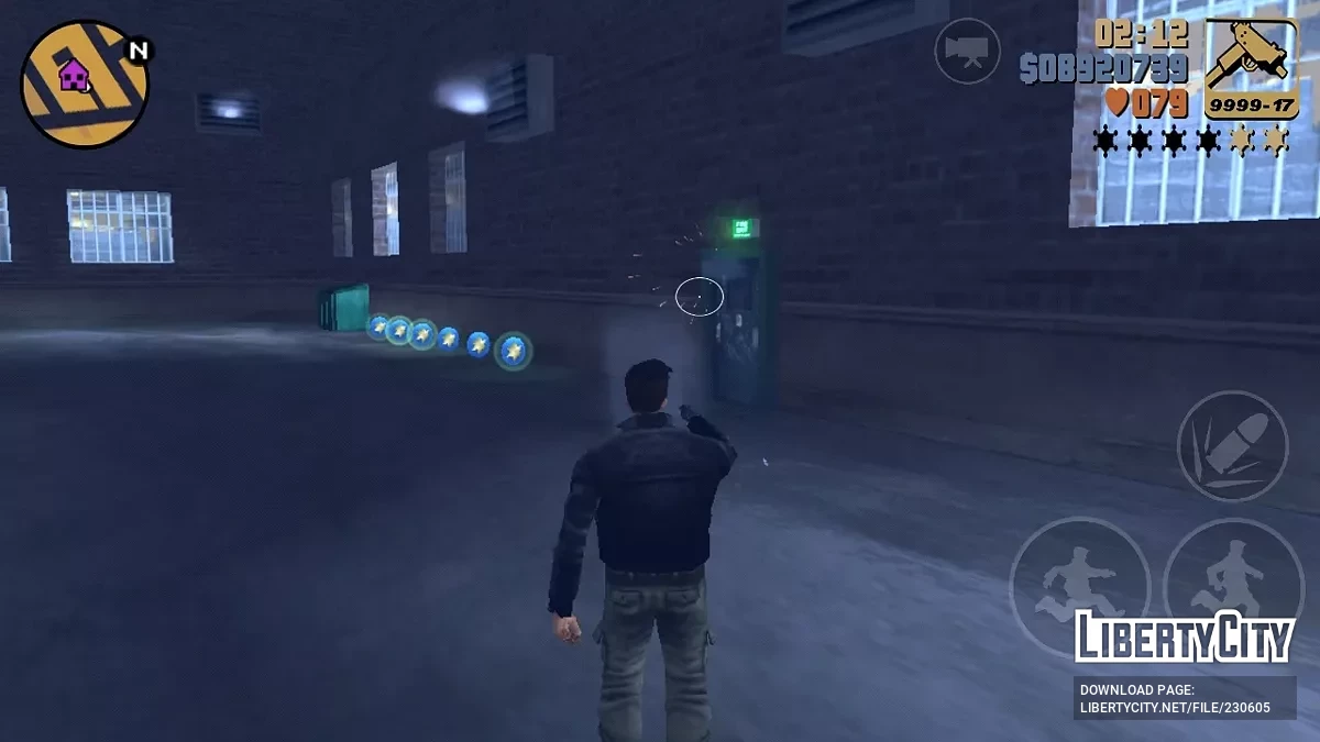 Вільна та ручна прицільна система для ювілейного видання 10 років / GTA 3 (iOS, Android)