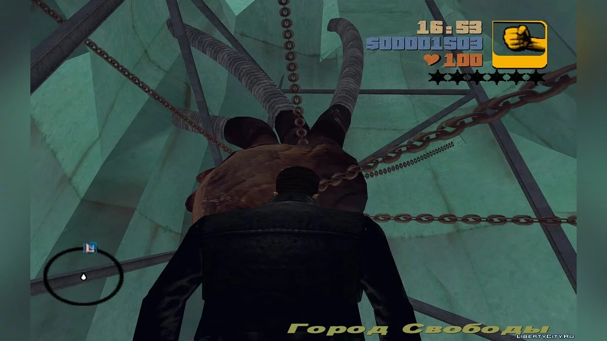 Статуя щастя з GTA 4 / GTA 3