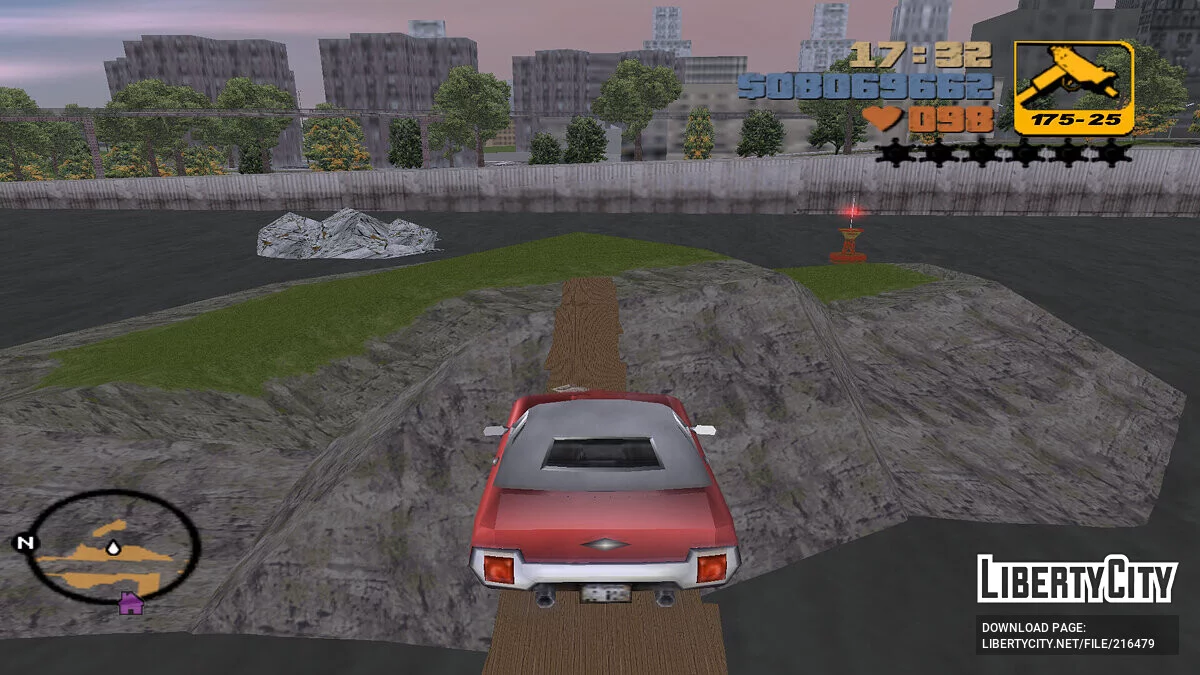 Wooden Bridge to Inaccessible Island / GTA 3
