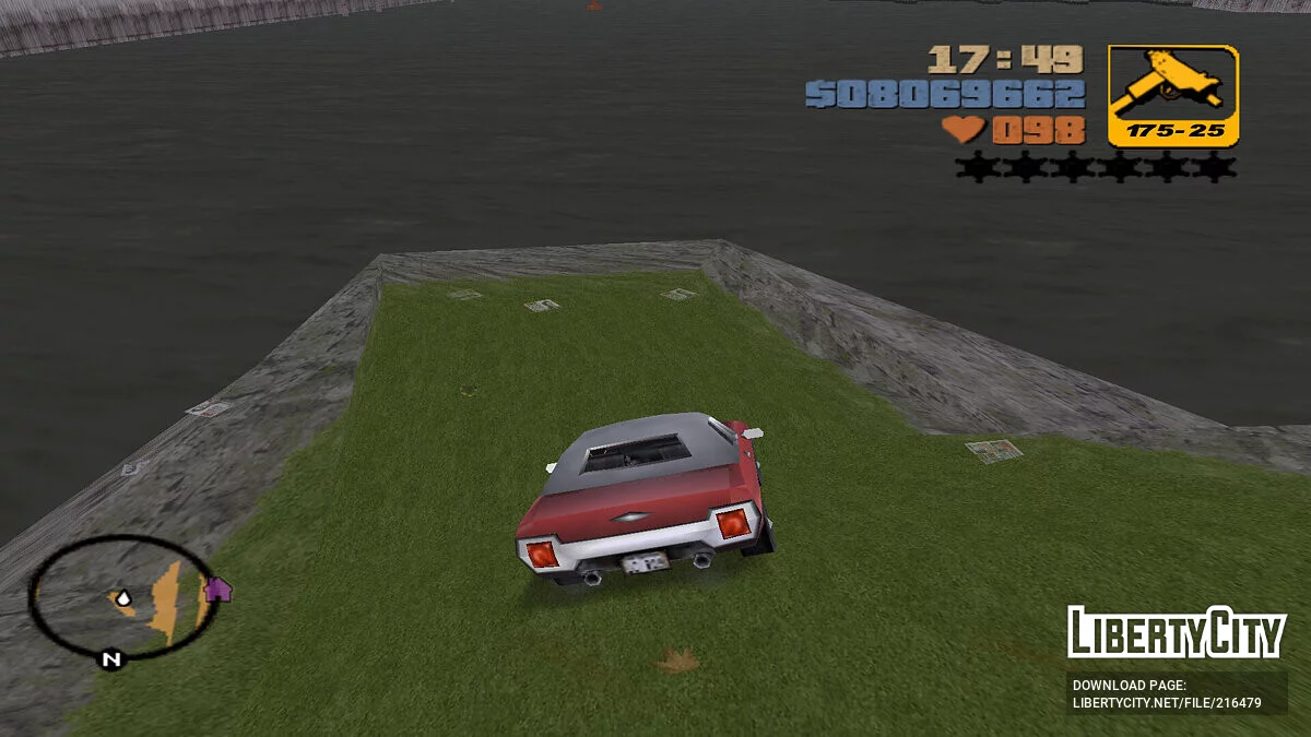 Wooden Bridge to Inaccessible Island / GTA 3