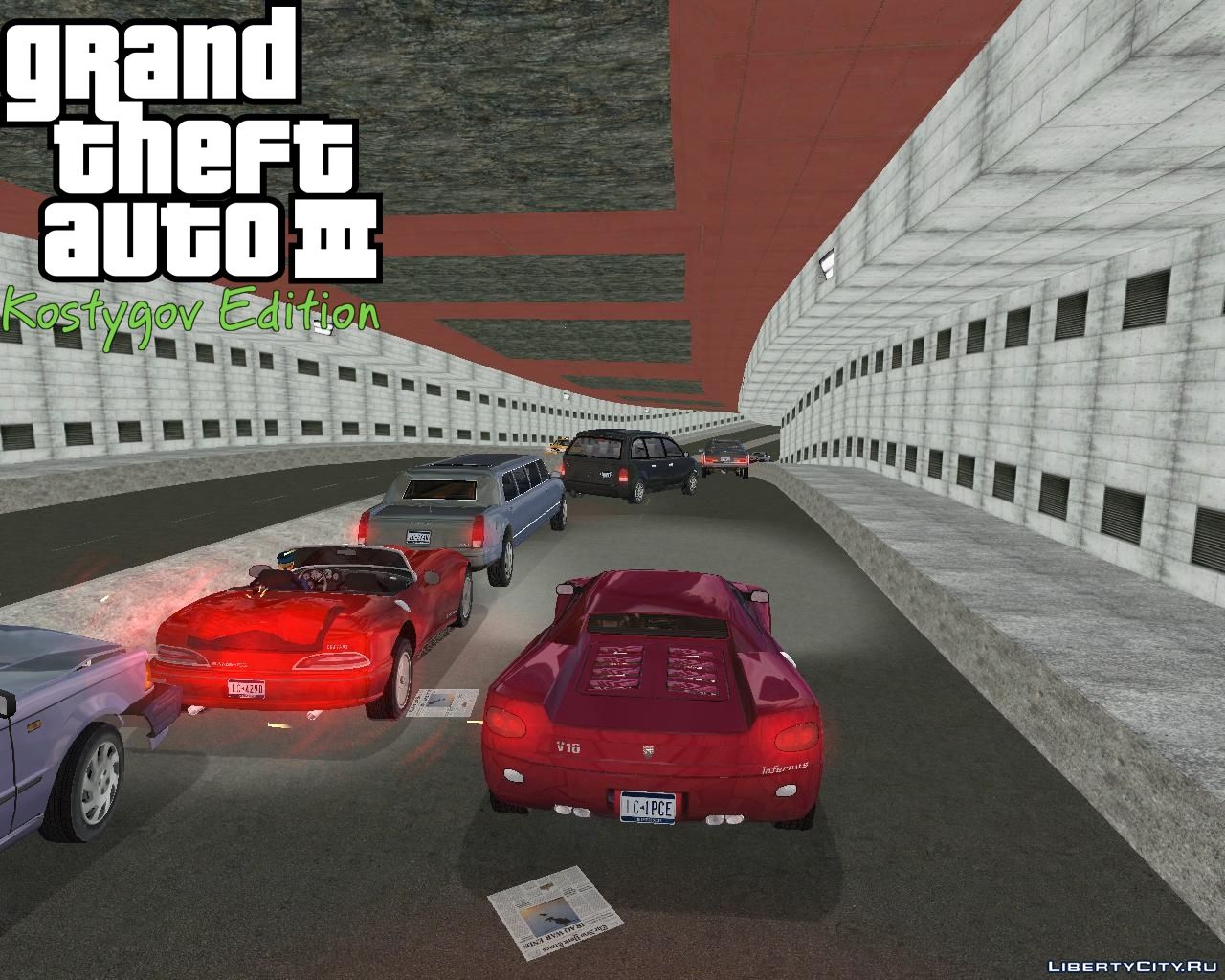 GTA III Open Tunnels Mod - Grand Theft Auto III - GameFront