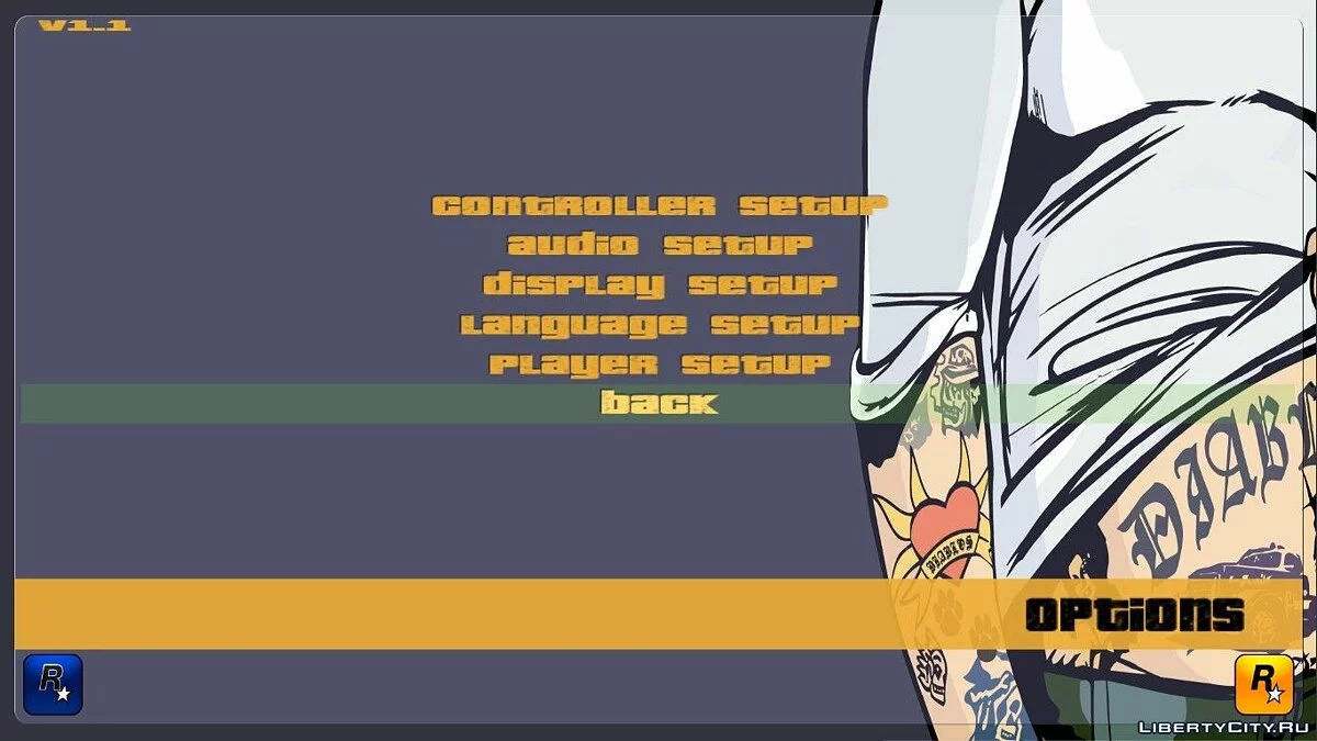 GTA III HD菜单(16:9) / GTA 3