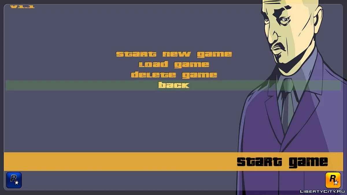 GTA III HD菜单(16:9) / GTA 3