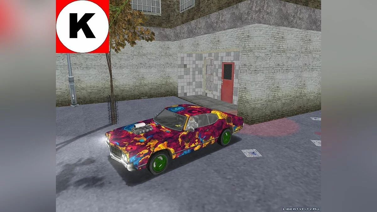 Diablo Sabre Acid Paintjobs / GTA 3