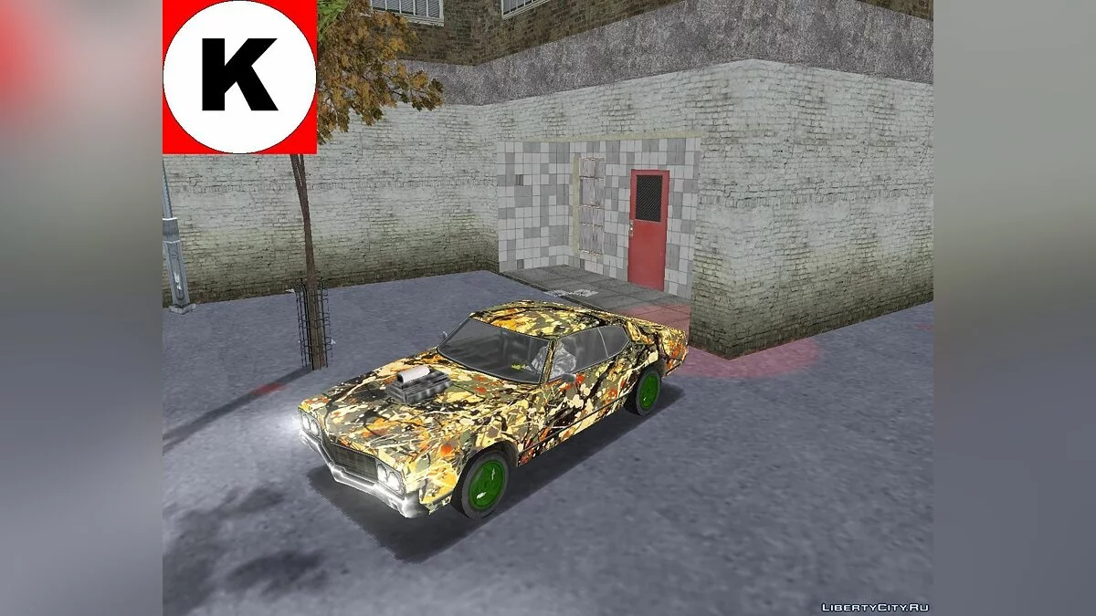 Diablo Sabre Acid Paintjobs / GTA 3