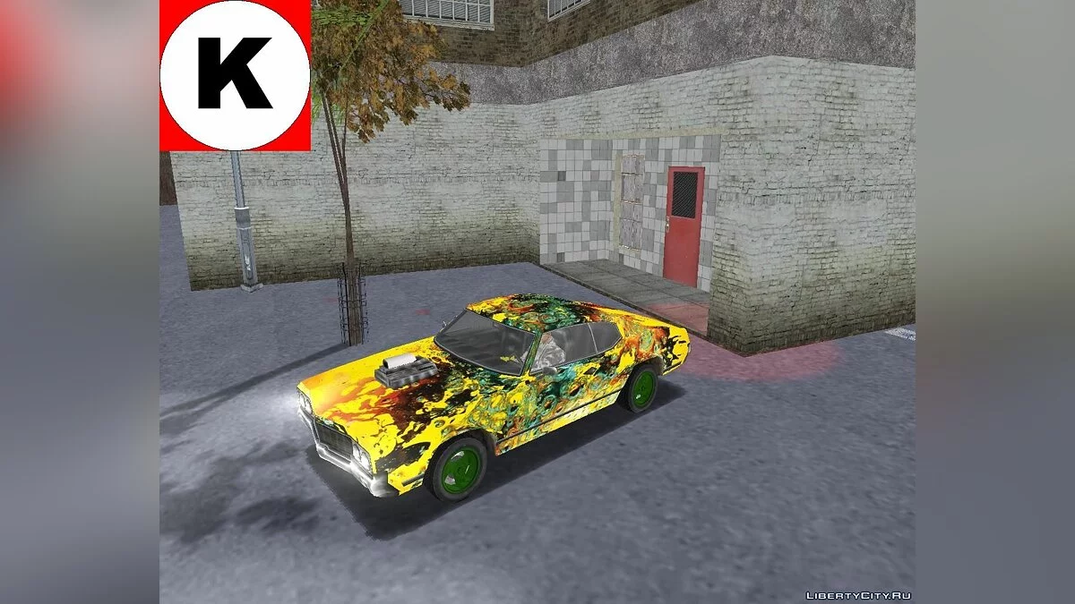 Diablo Sabre Acid Paintjobs / GTA 3