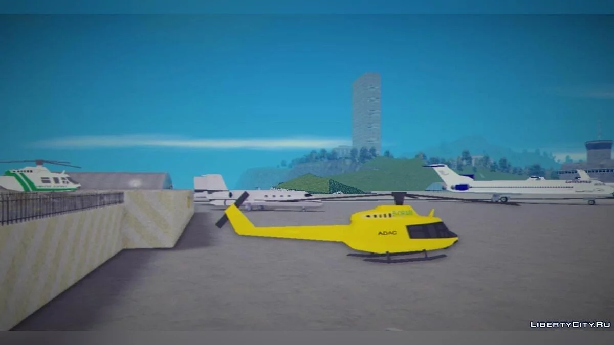 New Textures for Air Transport at the Airport / GTA 3