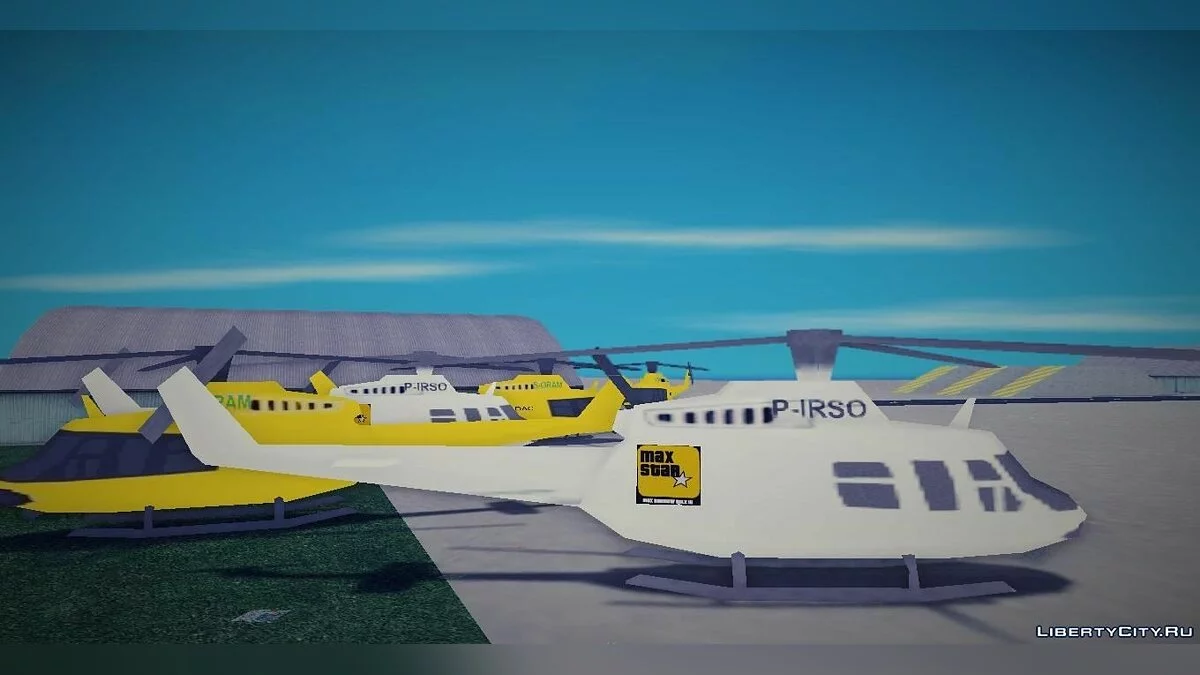 New Textures for Air Transport at the Airport / GTA 3