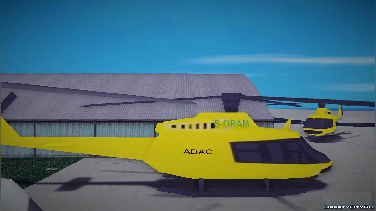 New Textures for Air Transport at the Airport / GTA 3